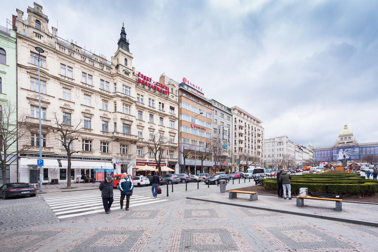 Wenceslas Square Apartment Prague Ngoại thất bức ảnh