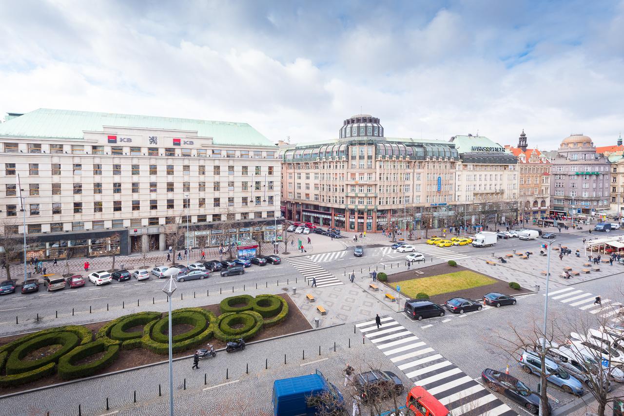 Wenceslas Square Apartment Prague Ngoại thất bức ảnh